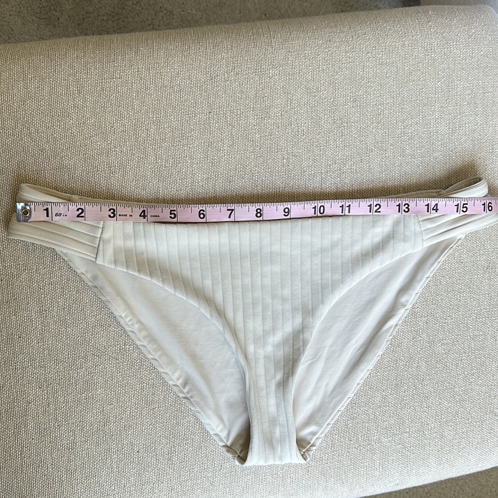 Becca Ribbed Bikini Bottom - Picture 5 of 5